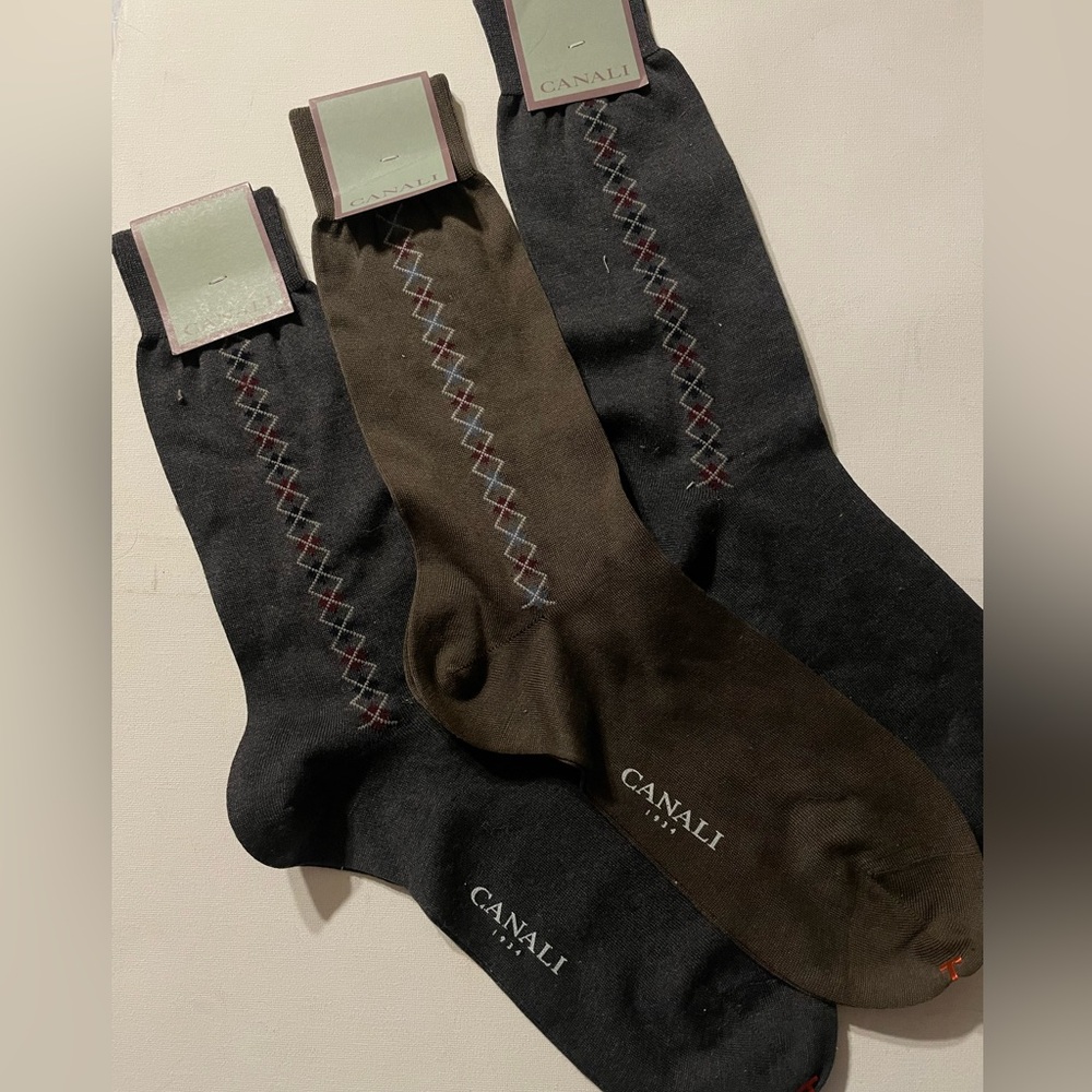 Canali Socks - set of 3 - Picture 1 of 5